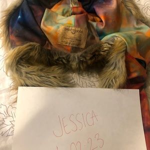 Blackmilk SpiritHoods Rainbow Galaxy red fox spirithood